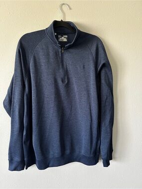 Blue Under Armour ColdGear Quarter zip